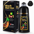 Shampooing colorant noir MEIDU 3-en-1 – 500 ml