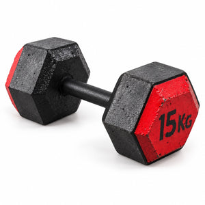 Masses de musculation hexagonales (vendues par paire)