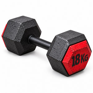 Masses de musculation hexagonales (vendues par paire)