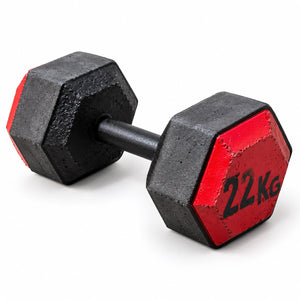 Masses de musculation hexagonales (vendues par paire)