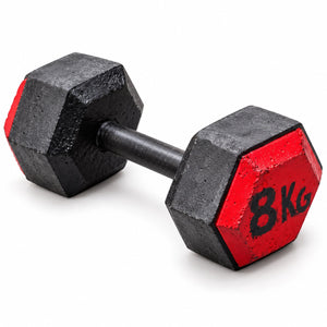 Masses de musculation hexagonales (vendues par paire)