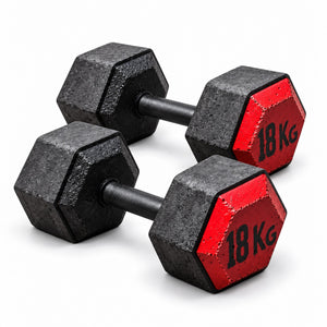 Masses de musculation hexagonales (vendues par paire)